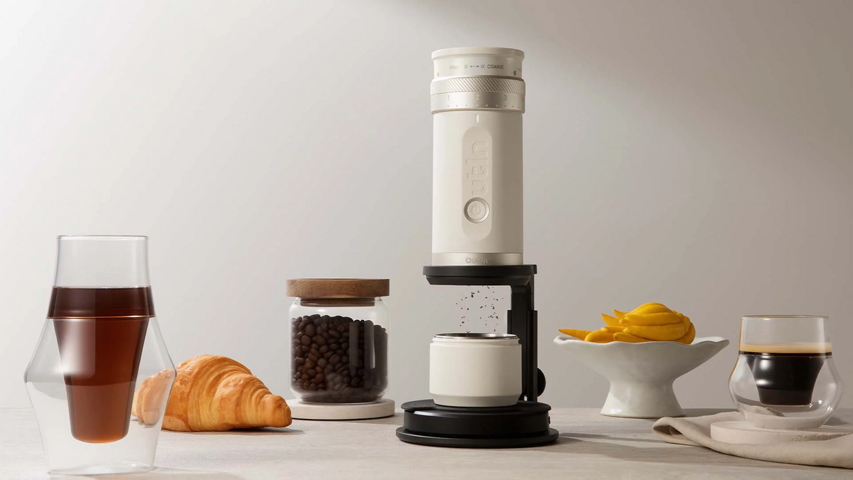 OutIn Fino tragbare elektrische Kaffeemühle